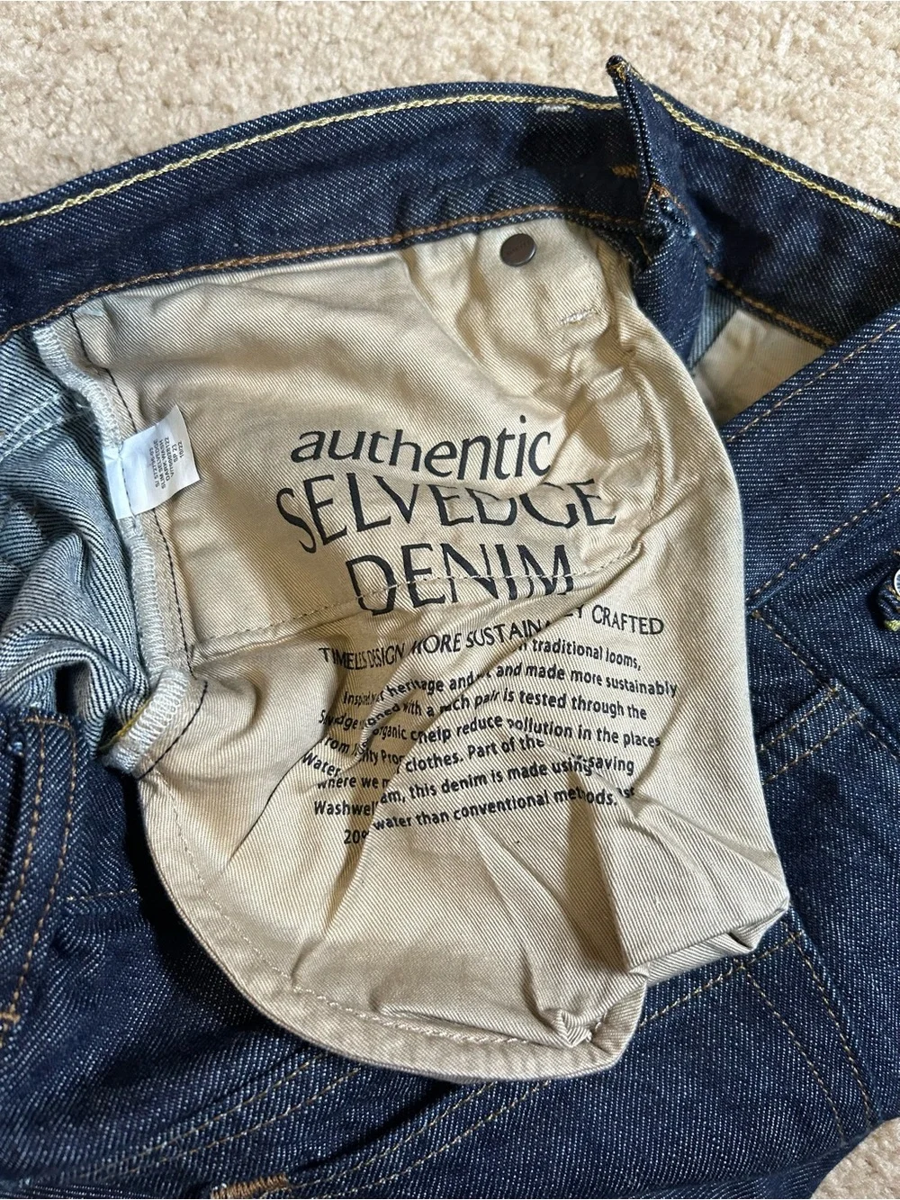 Banana Republic slim selvedge jeans (28x30) NWT
